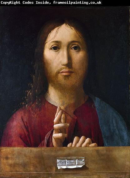Antonello da Messina Christ Blessing